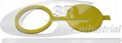 Gyp karburanti Extra Large, 24cm, plastik, i drejtë
