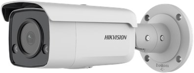 Kamerë rrjeti Hikvision DS-2CD2T47G2-L, 4 MP, ColorVu, e bardhë