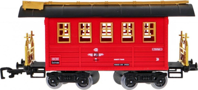 Set tren lodër Galloy Smart Locomotive Metal Edition, me dritë dhe tym, me shina, shumëngjyrësh
