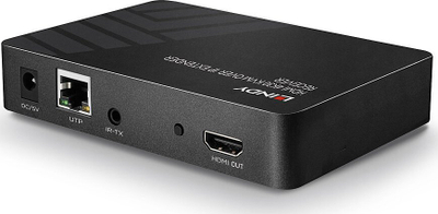 Extender KVM Lindy Over IP Receiver, HDMI 4K 30Hz, USB, i zi