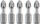 Set bite torsioni DEWALT DT7231 PH1, 25mm, set 5 copë