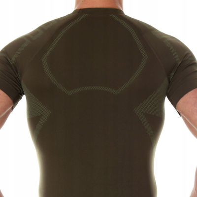 Bluzë termoaktive për meshkuj Brubeck Ranger Protect, madhësia 2XL, material elastik, gri