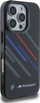 Këllëf telefoni BMW Motorsport Random Stripes për iPhone 16 Pro 6.3", plastik, i zi