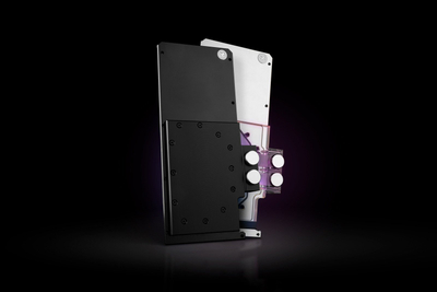Backplate aktiv për ftohje me ujë EK Water Blocks EK-Quantum Vector FTW3 RTX 3080/3090, Acetal, i zi