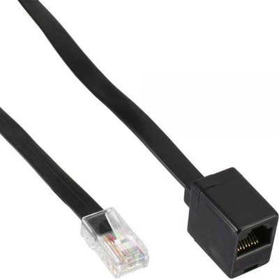 Kabllo ISDN InLine RJ45 8P8C, mashkull me femër, 10m
