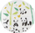 Stickers dekorativë prej filci Craft with Fun Panda, vetëngjitës, shumëngjyrësh