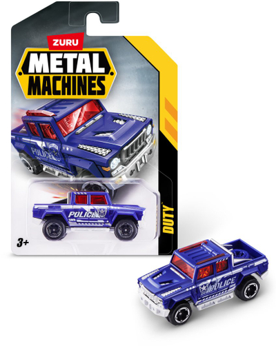 Lodër veturë metalike Roger Metal Machines S1 6708, die cast, për fëmijë 3+, shumëngjyrëshe