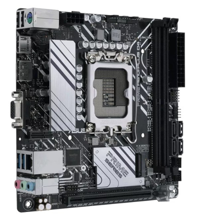 Pлоча Asus PRIME H610I PLUS D4 CSM, mini ITX, LGA 1700, црна