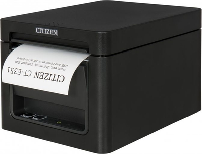 Shtypës termik POS Citizen CT-E351, 203 dpi, 250 mm/s, ngjyrë e zezë