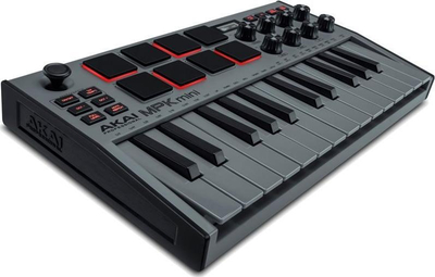 Tastierë MIDI Akai Professional MPK Mini MK4, 25 taste, kompakte, e zezë