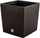 Vazo dekorative Prosperplast Rato Low, 32x32x32.5 cm, kafe