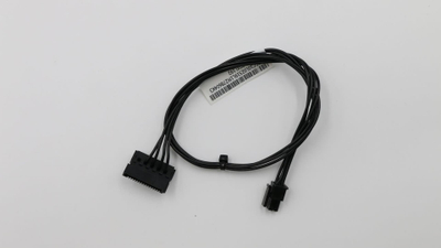 Kabllo Lenovo SATA Power, 0.4m, 4 pole, e zezë