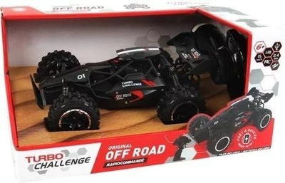 Автомобил со далечинско управување Turbo Challenge Off Road, 23 cm, играчка за деца, шарен