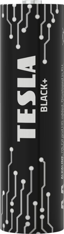 Алкални батерии TESLA AA BLACK+, LR06, пакување 2 парчиња