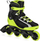 Patina inline MsrFIT M 41 LM, rrota PU 82A, kushineta ABEC 7, e zezë me të verdhë