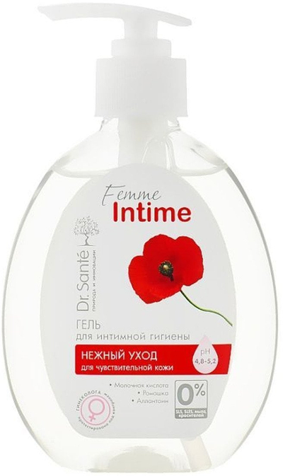 Xhel për higjienë intime Dr Sante Femme Intime, Delicate Care, 230ml