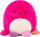 Lodër pelushi Squishmallows Fuzz A Mallows Octavia Octopus, 30 cm, shumëngjyrëshe