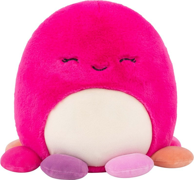 Lodër pelushi Squishmallows Fuzz A Mallows Octavia Octopus, 30 cm, shumëngjyrëshe