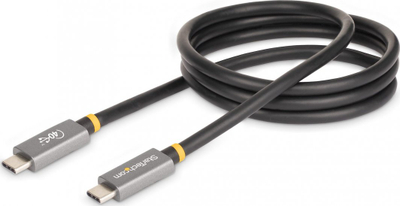 Kabllo USB4 StarTech.com, USB C në USB C, 1m, 40 Gbps, 100W, e zezë