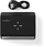 Radio budilje Nedis WCACQ30BK, karikim wireless 5–15W, 2 alarme, i zi