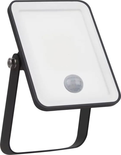 Reflektor LED Ledvance Floodlight Essential, 10W, sensor lëvizjeje, i zi