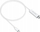 Kabllo HyperDrive USB-C në HDMI HD6007WHGL, 2.5 m, 4K 60 Hz, e bardhë