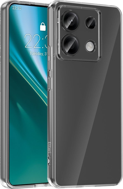 Maskë Etteri Clear Case, Redmi Note 13 Pro 5G, transparente