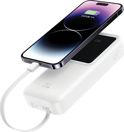 Powerbank USAMS X-chel Series, 30000mAh, 20W PD QC 3.0, vjollcë