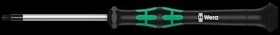 Прецизна шрафцигер Wera Kraftform Micro T6, TORX, 40mm, зелена
