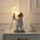 Lampë tavoline OEM Moon Astronaut AMTL, LED 1000lm, dekorative, e bardhë
