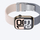 Ремче Amazingthing Nylon за Apple Watch 45/46/49mm, MagniFit, розово сиво