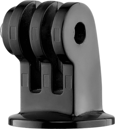 Adapter trekëmbëshi Manfrotto EXADPT për GoPro, montim universal, ngjyrë e zezë