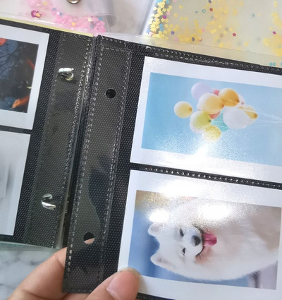 Album fotografish Love Instant për Fujifilm Instax Mini, 100 foto, dizajn plazhi