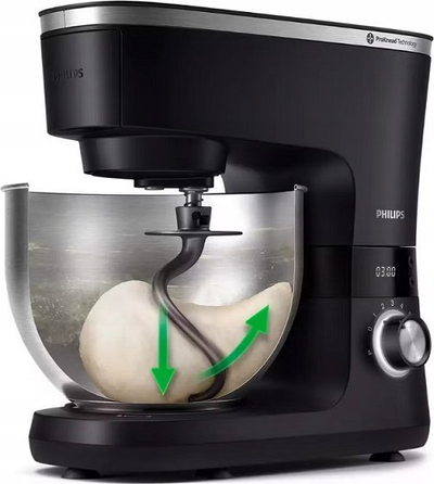 Robot kuzhine planetar Philips Series 7000 HR7962/01, 5.5L, 1000W, i zi