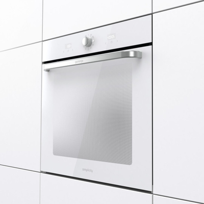 Furrë inkaso Gorenje BOS67371SYW, elektrike, 77L, multifunksionale, e bardhë