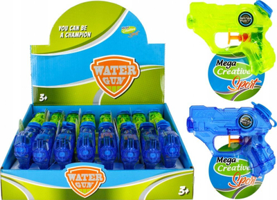 Pistoletë uji Mega Creative Water Gun, 12 cm, shumëngjyrëshe