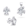Set varëse + vathë Brilio Silver Turtle SET233W