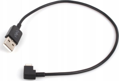 Kabllo USB XREC Lightning, 30 cm, për iPhone DJI, e zezë