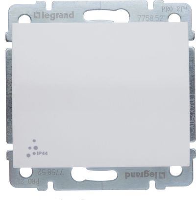 Çelës ndriçimi Legrand Galea 775852, modular, IP44, i bardhë
