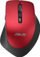 Maus Asus WT425, wireless, USB, i zi dhe i kuq