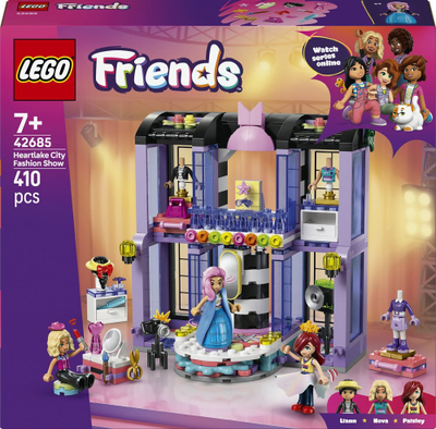 Set ndërtimi LEGO Friends Heartlake City Fashion Show 42685, 410 pjesë, për fëmijë 7+