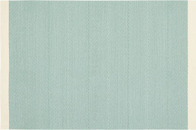 Naperon pambuku Woven Placemat, 45x30 cm, i endur, me bordurë blu