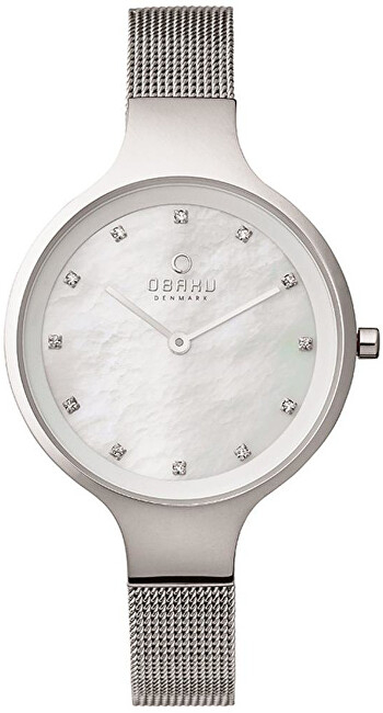 Orë për femra Obaku Sky Steel V173LXCIMC, e argjendtë