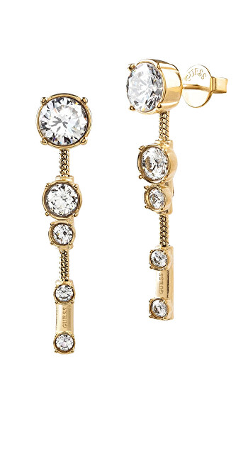 Vathë për femra GUESS JUBE01403JWYGT/U, të artë/transparent