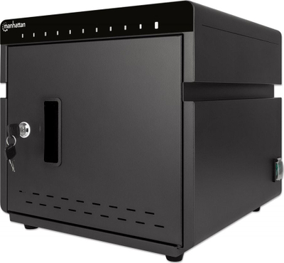 Stacion karikimi Manhattan 715942, 10x USB‑C, 3A, metalik