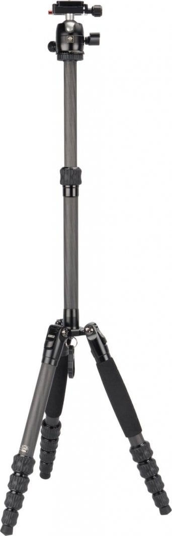 Tripod për kamera Sirui Traveler 5CX, karbon, 138cm, i zi