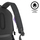 Shpinore anti-vjedhje XD Design Bobby Soft, 15.6", 16L, e zezë