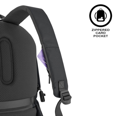 Shpinore anti-vjedhje XD Design Bobby Soft, 15.6", 16L, e zezë