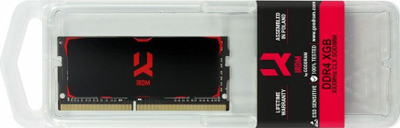 Memorie RAM për laptop Goodram IRDM, 16GB, DDR4 3200MHz CL16, e zezë