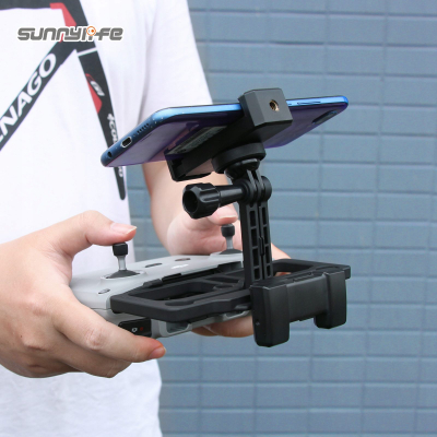 Mbajtëse telefoni Sunnylife për pult DJI Mavic, me rregullim këndi, me varëse qafe, e zezë
